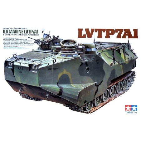 TAMIYA : LVTP 7A1  TRANSPORTE de PERSONAL ANFIBIO escala 1:35