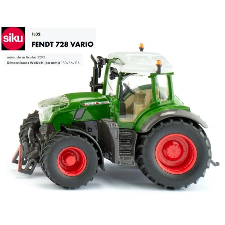 SIKU : TRACTOR FENDT 728 VARIO  escala 1:32