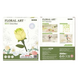ROBOTIME ROKR : GREEN ROSE
