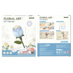 ROBOTIME ROKR : BLUE ROSE