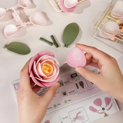 ROBOTIME ROKR : PINK CAMELIA