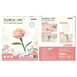 ROBOTIME ROKR : PINK CAMELIA