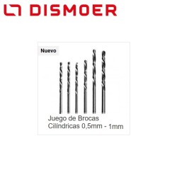 DISMOER : JUEGO BROCAS desde 0,5 mm hasta 1 mm