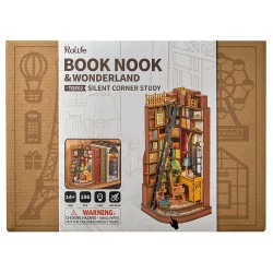 ROBOTIME ROLIFE : BOOK SILENT CORNER STUDY