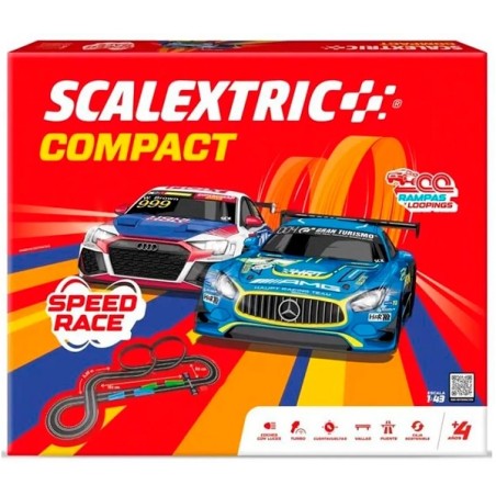 SCALEXTRIC COMPACT : CIRCUITO SPEED RACE  1:43