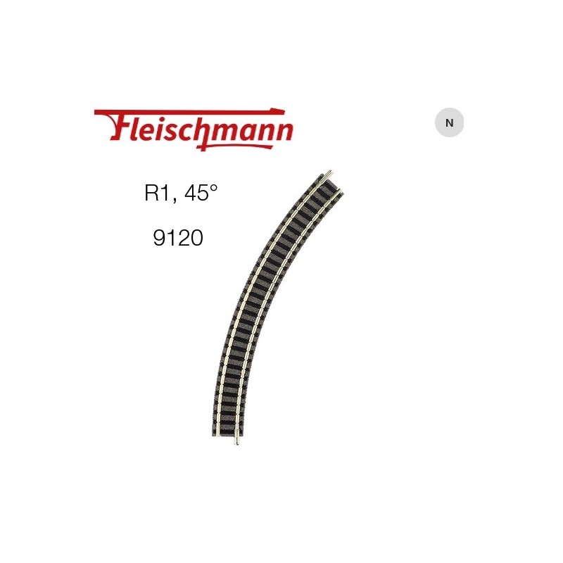 FLEISCHMANN : VIA CURVA R.192mm