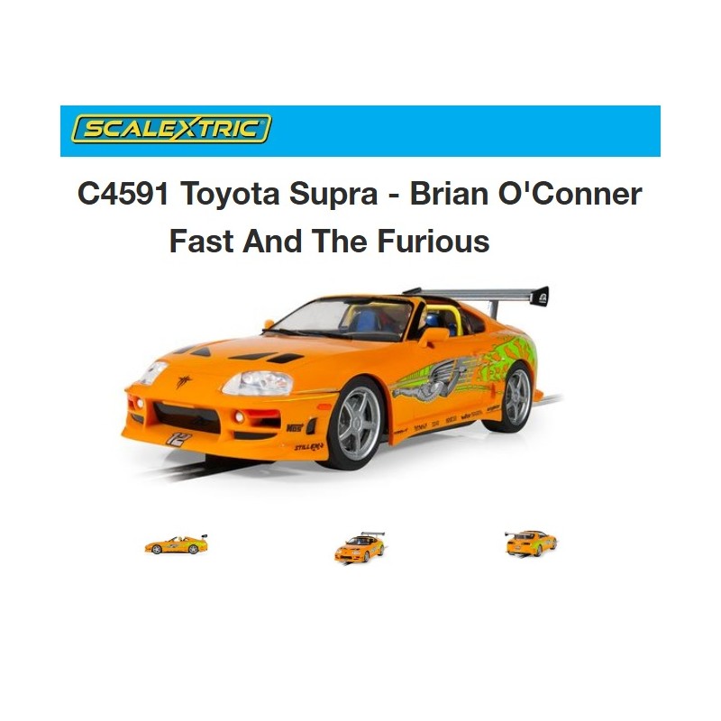 SUPERSLOT : Toyota Supra  Fast and Furious   escala 1:32