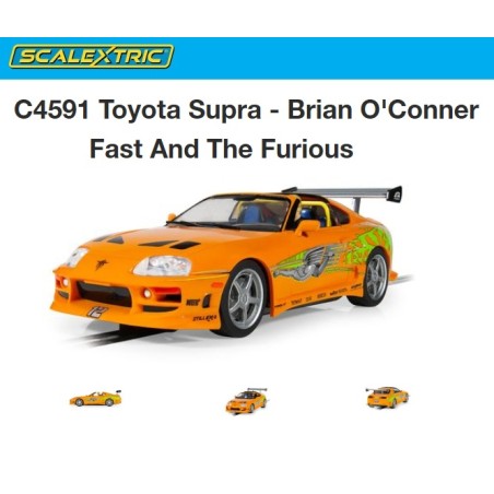 SUPERSLOT : Toyota Supra  Fast and Furious   escala 1:32