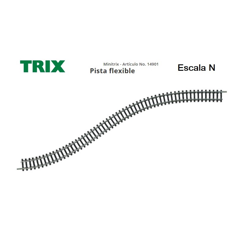 Minitrix : VIA FLEXIBLE  730 mm    Escala N