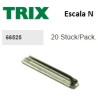MINITRIX : CLIPSEMPALME VIAS (bolsa de 2O unidades) escala N