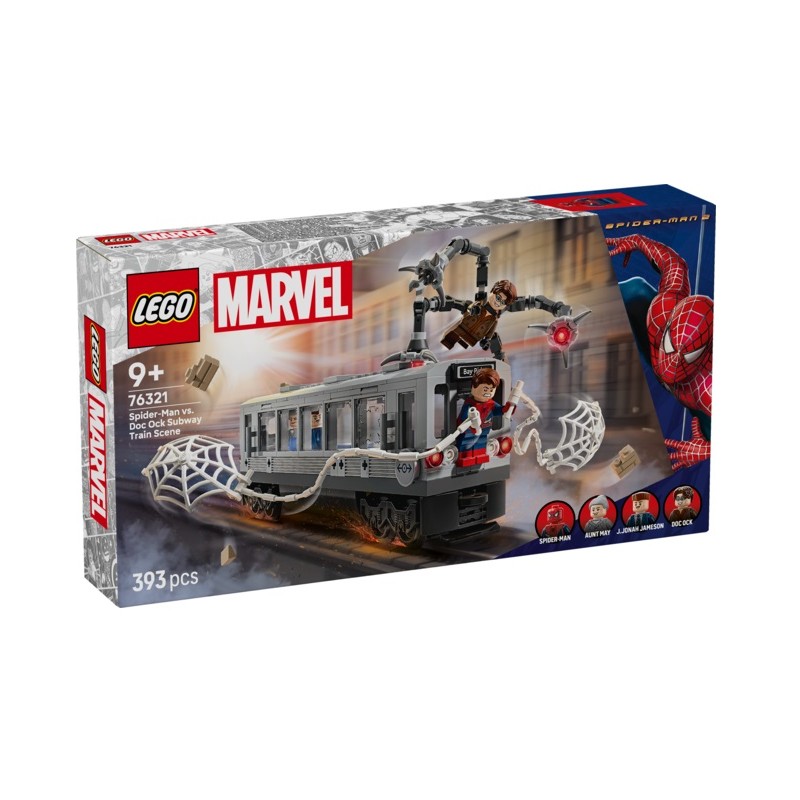 LEGO Super Heroes : Spider-Man vs. Doc Ock Escena del Tren Subterráneo