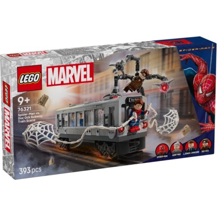 LEGO Super Heroes : Spider-Man vs. Doc Ock Escena del Tren Subterráneo