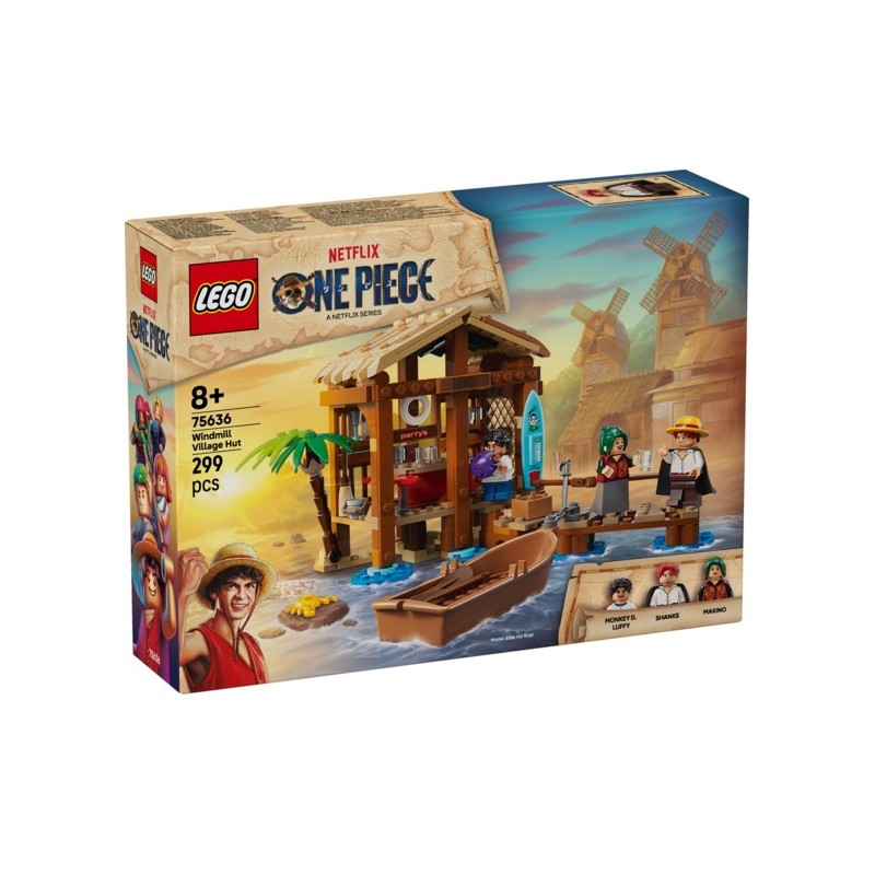 LEGO ONE PIECE : Cabaña del Pueblo Molino