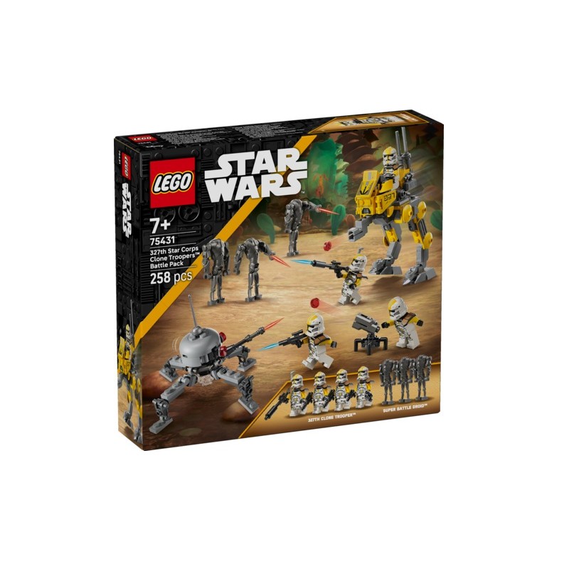 LEGO Star Wars : Pack de Combate soldados clon del 327 Cuerpo Estelar