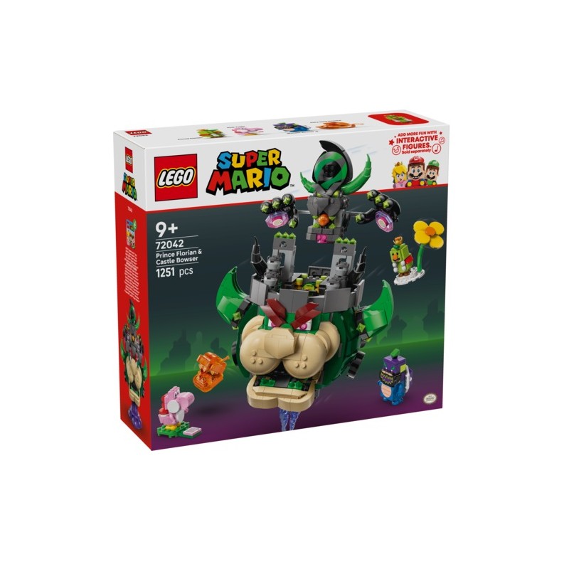 LEGO Super Mario : Príncipe Florian y Bowser Castillo