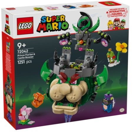 LEGO Super Mario : Príncipe Florian y Bowser Castillo