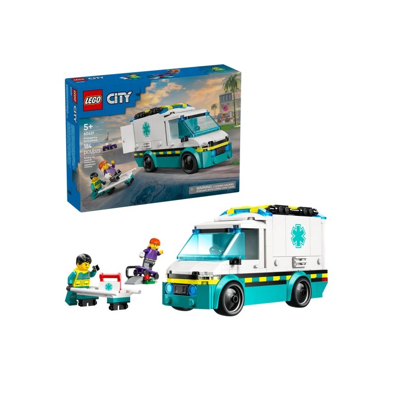 LEGO CITY : Ambulancia de Emergencias