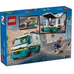 LEGO CITY : Ambulancia de Emergencias