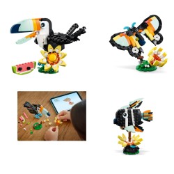 LEGO Creator 3en1 Fauna Salvaje: Tucán Tropical