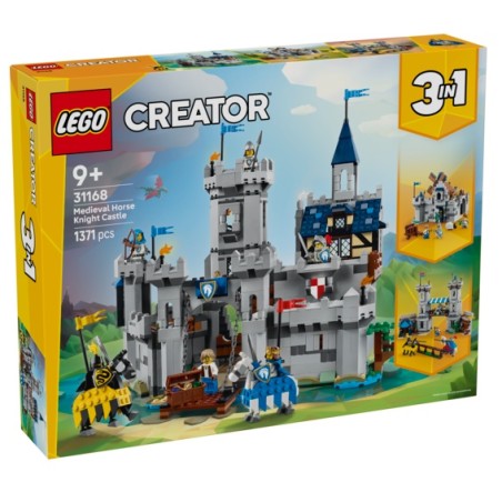 LEGO Creator 3en1 Castillo Medieval de los Caballeros del Corcel