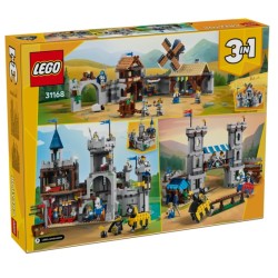 LEGO Creator 3en1 Castillo Medieval de los Caballeros del Corcel