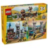 LEGO Creator 3en1 Castillo Medieval de los Caballeros del Corcel