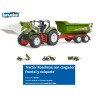 BRUDER : TRACTOR CON REMOLQUE