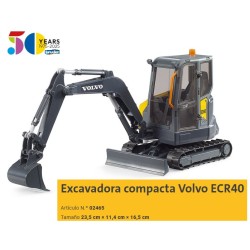 BRUDER : EXCAVADORA VOLVO ERC40