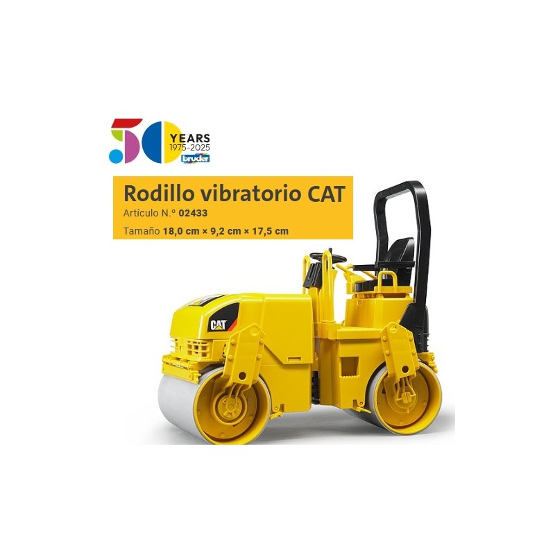 BRUDER :  APISONADORA CAT   18 x 9,2 x 17,5 cm
