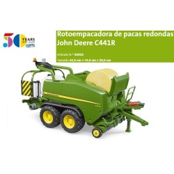 BRUDER : John Deere enfardadora C441R