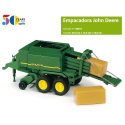 BRUDER : EMBALADORA DE PAJA JOHN DEERE  Tamaño: 39 x 14,5 x 16 cm