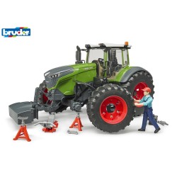 BRUDER : TRACTOR Fendt 1050 Vario con Accesorios