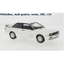 WHITE BOX : AUDI QUATTRO BLANCO   Escala 1:24