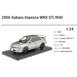WHITE BOX : 2006 SUBARU IMPREZA WRX STI  Escala 1:24