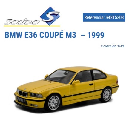 SOLIDO : BMW E36 1999  Escala  1:43