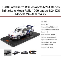IXO : Ford Sierra RS Cosworth 1988  Carlos Sainz  Escala 1:24