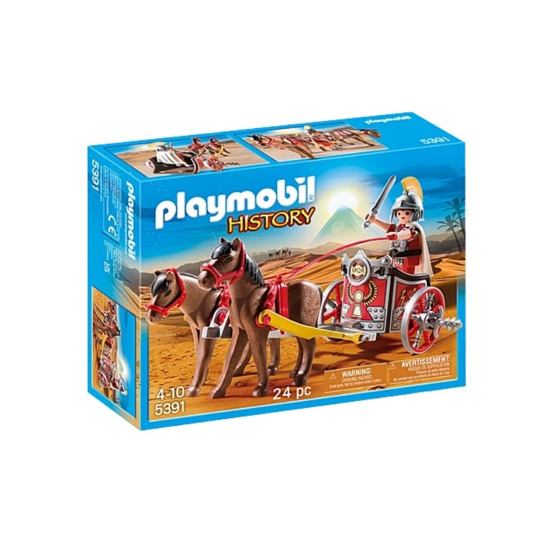 PLAYMOBIL HISTORY : CUADRIGA  ROMANA