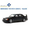SOLIDO : MERCEDES 190 E EVO  NEGRO  1990    Escala  1:18
