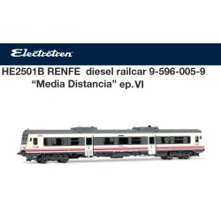 ELECTROTREN : RENFE TAMAGOTCHI DIESEL 596 EPOCA VI  ESCALA HO