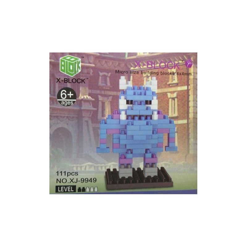 X-BLOCKS : FIGURA MONSTRUO