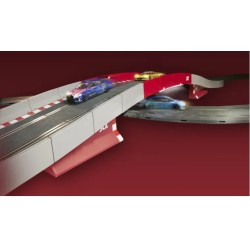 SCALEXTRIC ORIGINAL : SET PUENTE COMPLETO UNIVERSAL CON LUZ