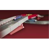 SCALEXTRIC ORIGINAL : SET PUENTE COMPLETO UNIVERSAL CON LUZ