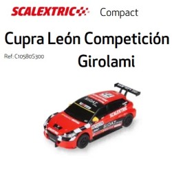 SCALEXTRIC COMPACT : COCHE CUPRA LEON GIROLAMI   1:43