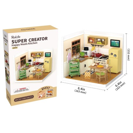 ROBOTIME ROLIFE : Happy Meals Kitchen