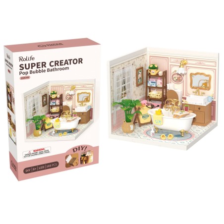 ROBOTIME ROLIFE : Pop Bubble Bathroom