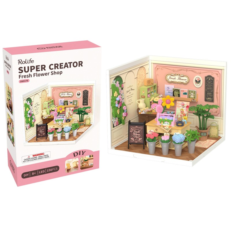 ROBOTIME ROLIFE : Fresh Flower Shop