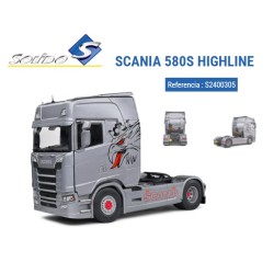 SOLIDO : CAMION SCANIA 580 S  HIGHLINE   ESCALA 1:24