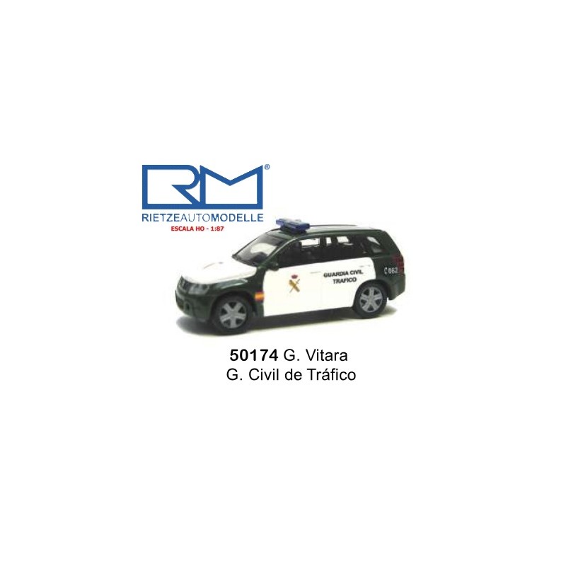 RIEZTE : SUZUKI GRAND VITARA Guardia Civil Trafico   escala HO