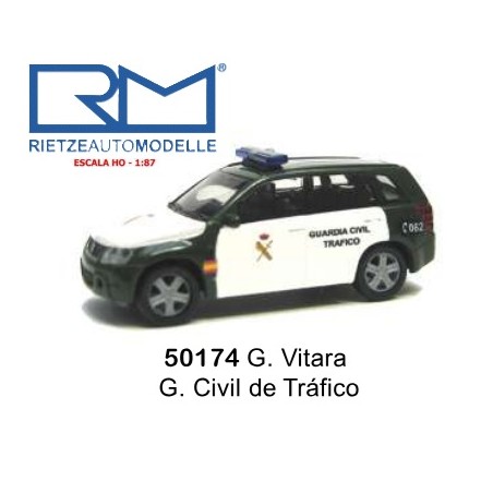 RIEZTE : SUZUKI GRAND VITARA Guardia Civil Trafico   escala HO