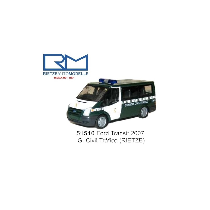 RIEZTE : FORD TRANSIT 06  Guardia Civil Trafico   escala HO